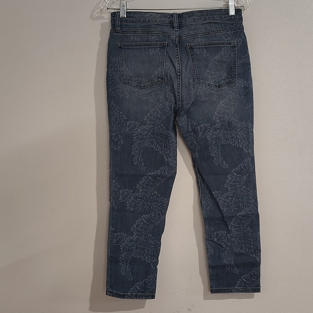 Chaps Blue Patterned Jeans - image 7